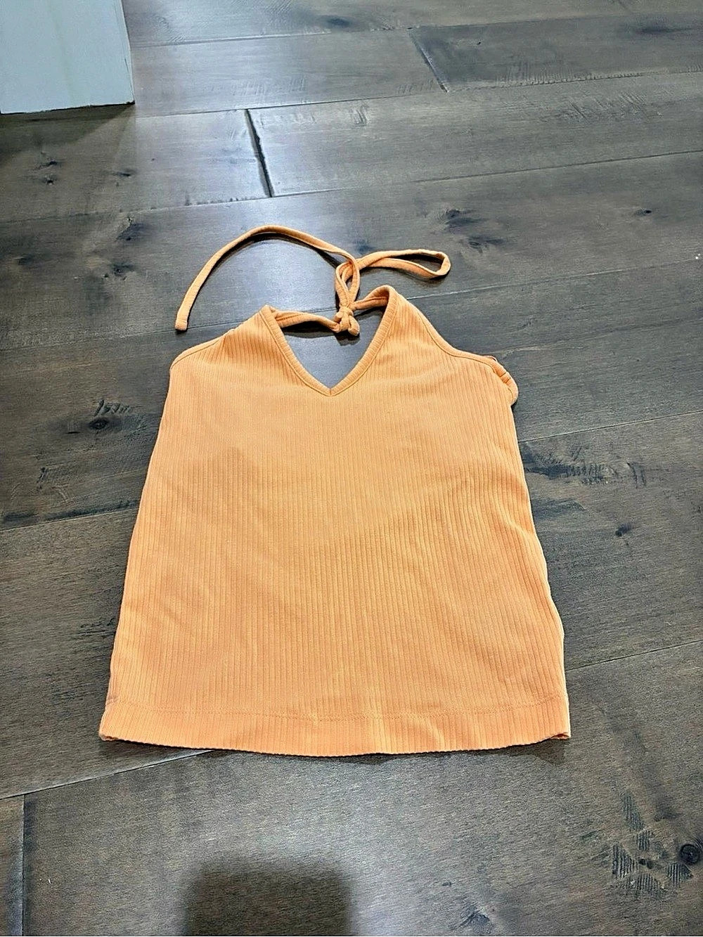 Old Navy Ribbed Tank Top in Orange Like New